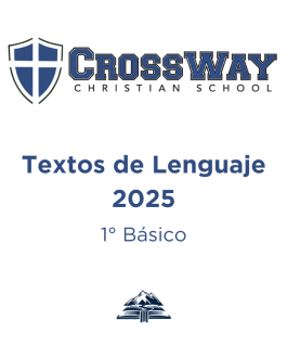 CROSSWAY 1° BÁSICO TEXTOS 2025